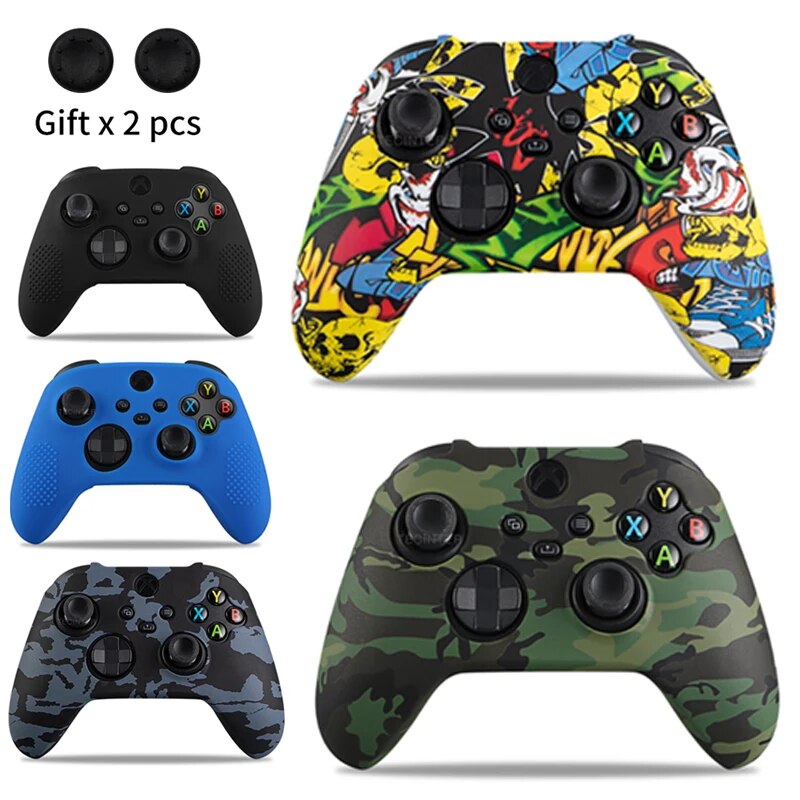 Gaming Accessories For Xbox Series X - Caso De Silicone Macio para Xbox
