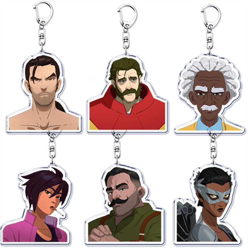 Gaming Accessories Gifts For Men - Chaveiro de videogame Mecha Man para