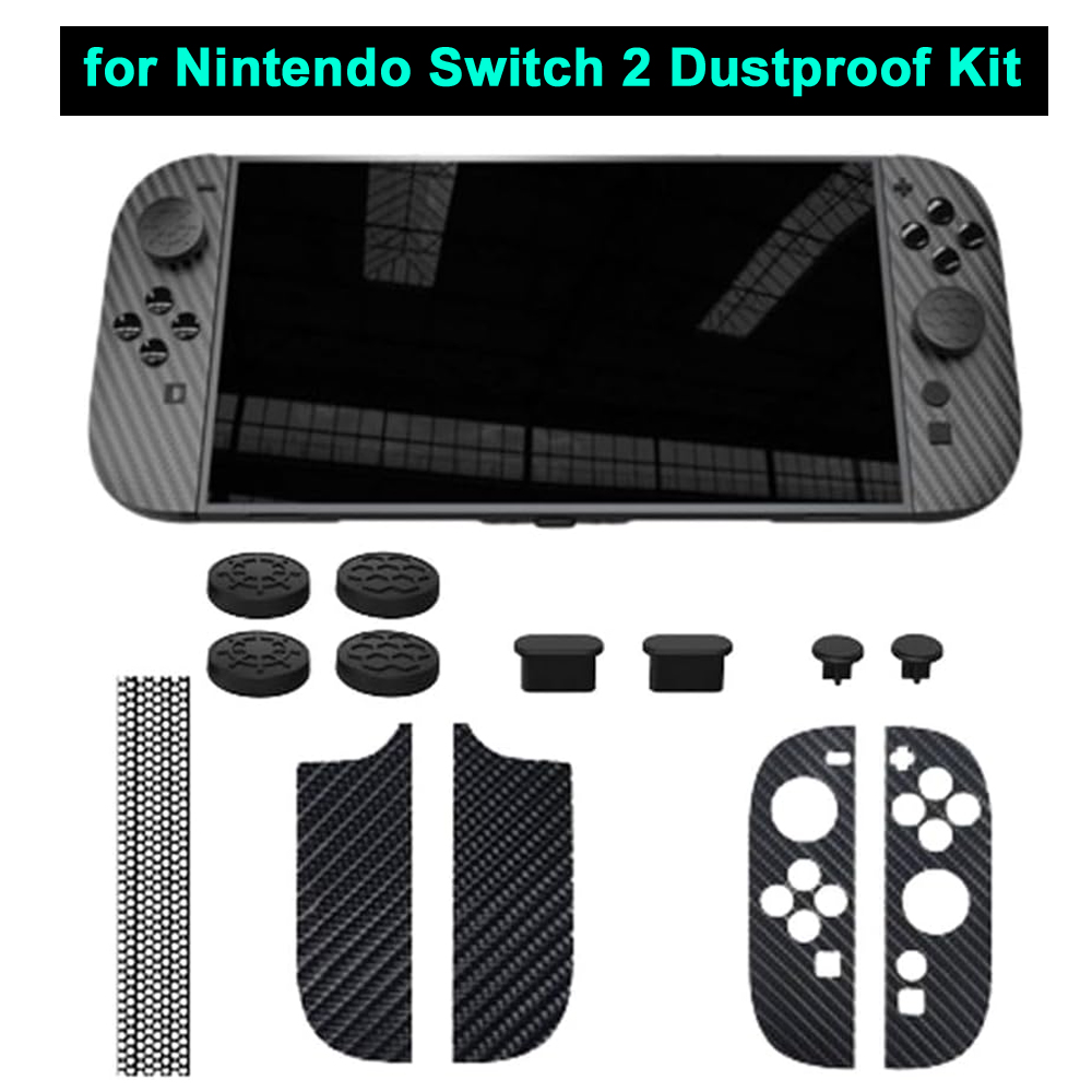 Gaming Kit Accessories Nintendo Switch - Kit Antipoeira para Consoles de Jogos