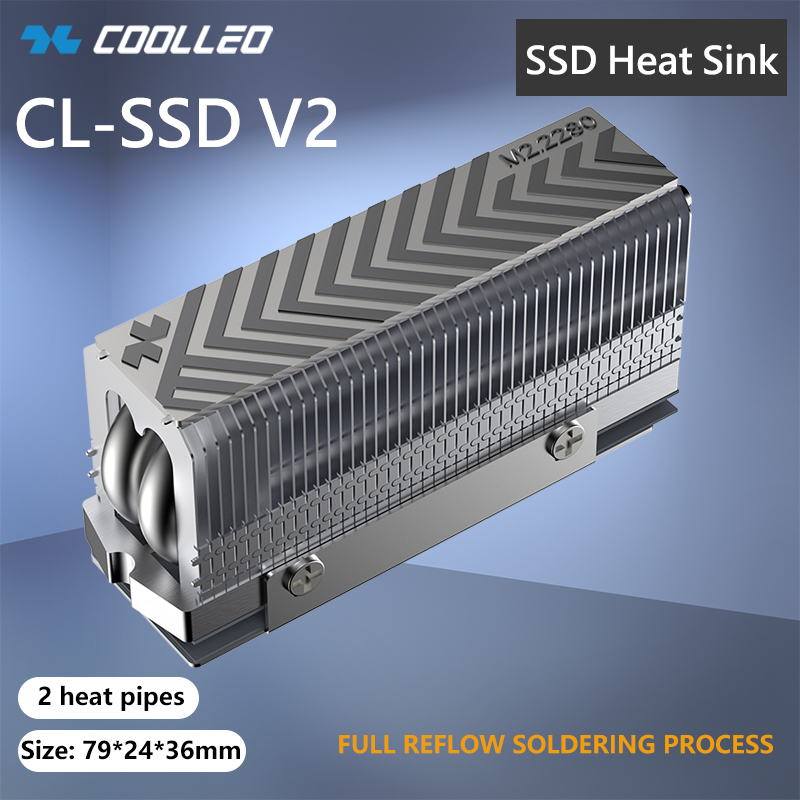 M2 Heatsink Cooler - Dissipador de Calor COOLLEO M.2 2280