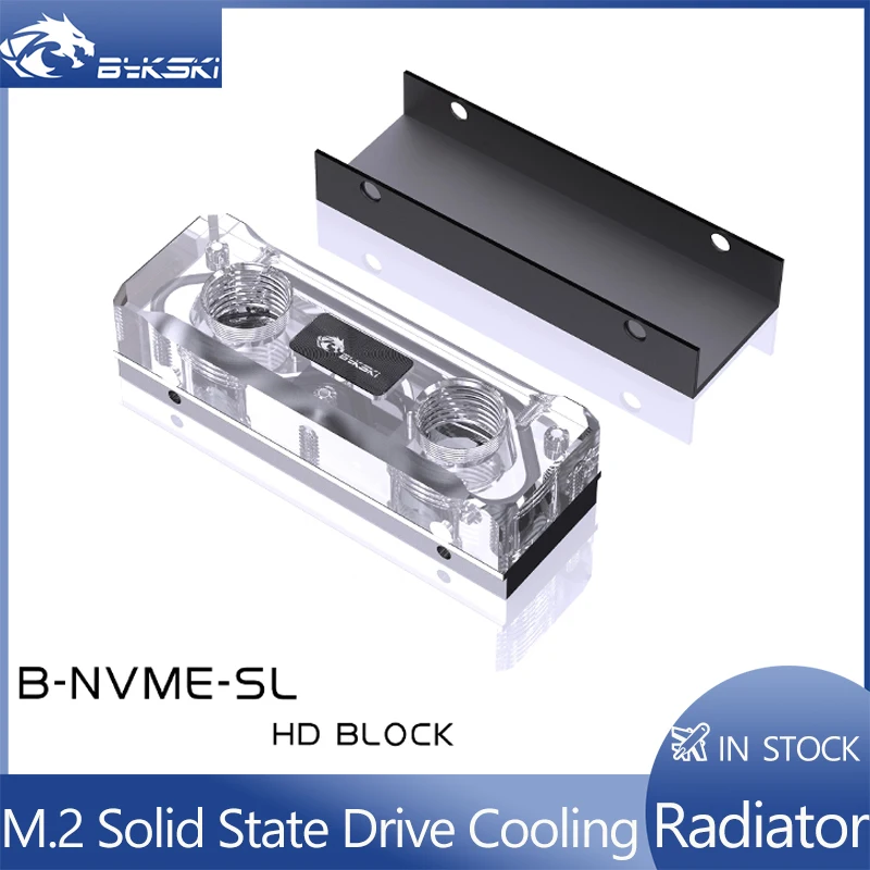 M2 Heatsink Cooler - Bykski bloco de água para 2280