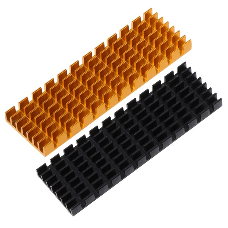 M2 Heatsink Cooler - Dissipador de calor Alumínio, 2 Cooler,