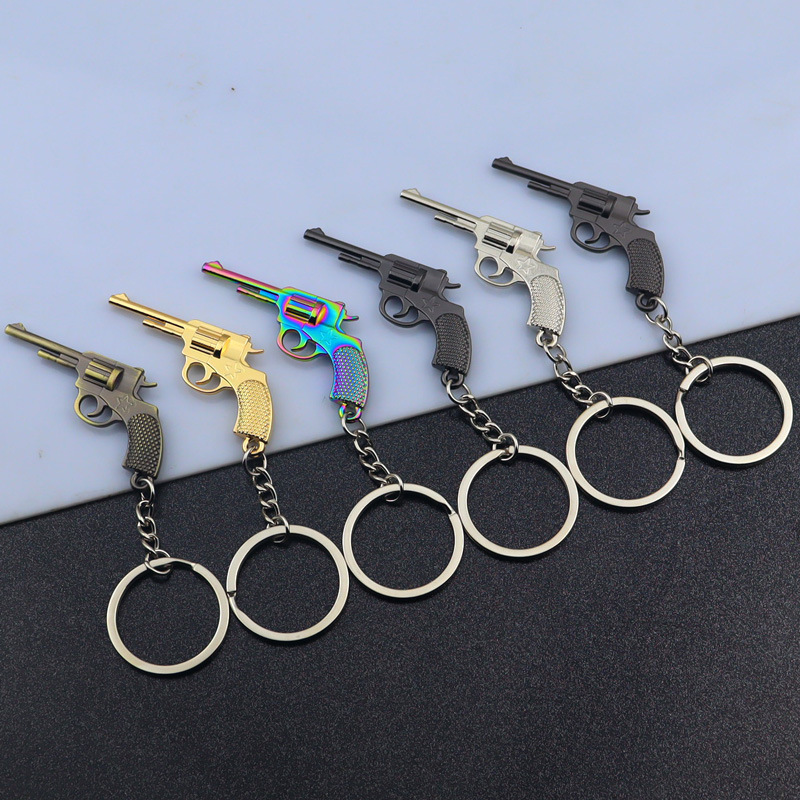 Gaming Accessories Gifts For Men - Chaveiro de Pistola Miniatura Realista, Modelo