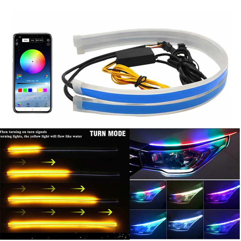 Rgb Hub Sync - 1 Par de Fitas LED RGB