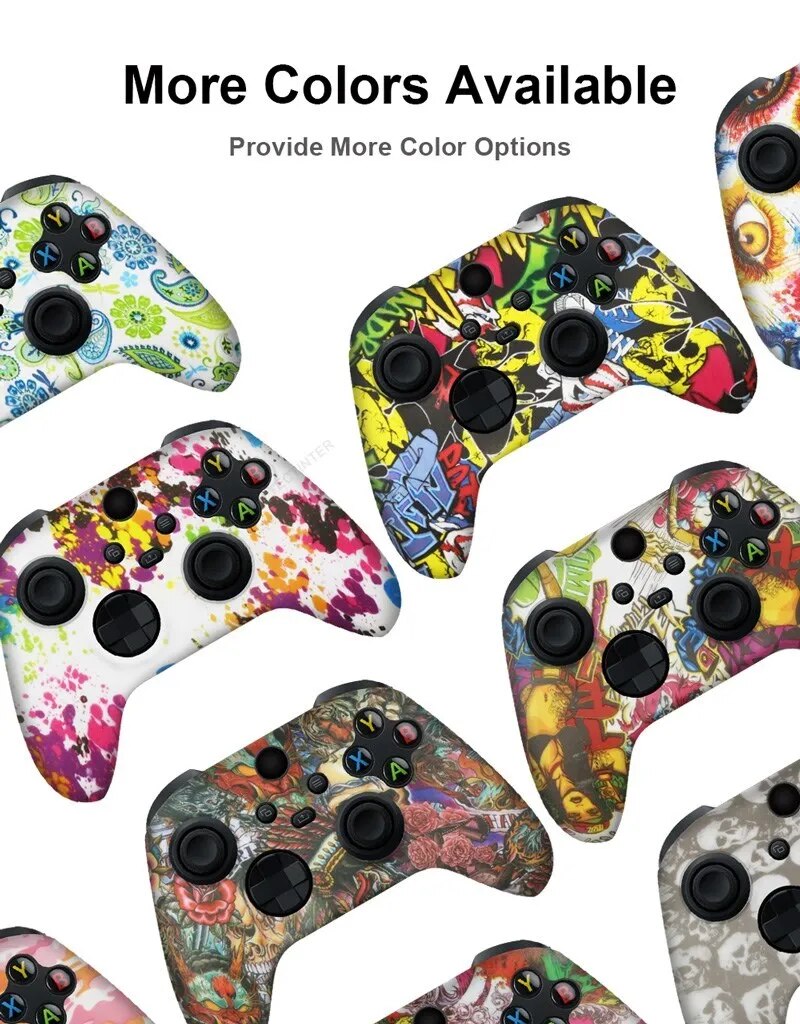 Caso De Silicone Macio para Xb - Gaming Accessories For Xbox Series X avaliação e preço