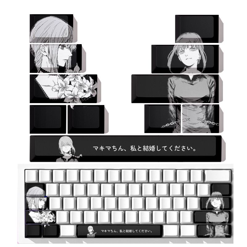 Teclas Temáticas Chainsaw Man  - Gaming Accessories Gifts For Men avaliação e preço