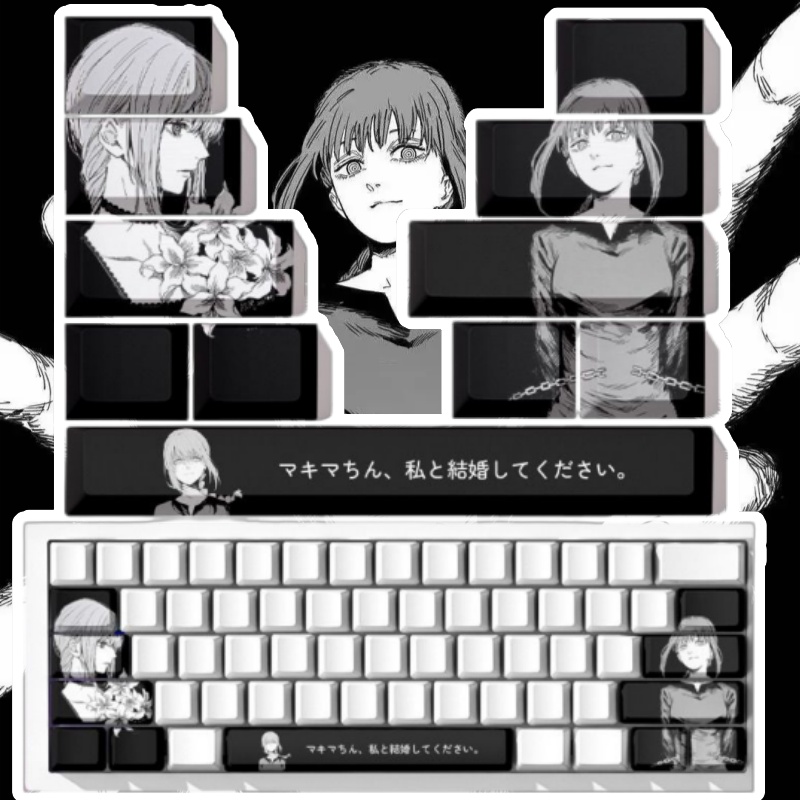 Teclas Temáticas Chainsaw Man  - Gaming Accessories Gifts For Men avaliação e preço