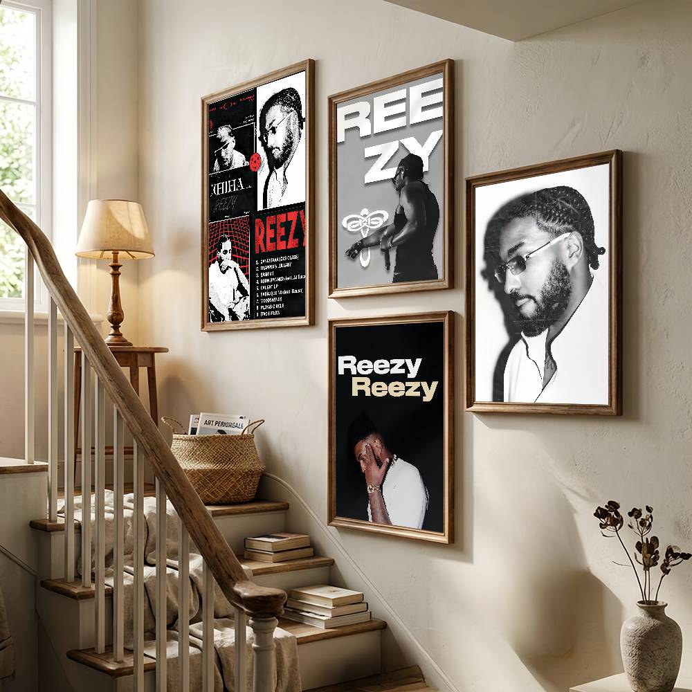 Pôster musical do rapper r-ree - Gaming Accessories Bedroom avaliação e preço