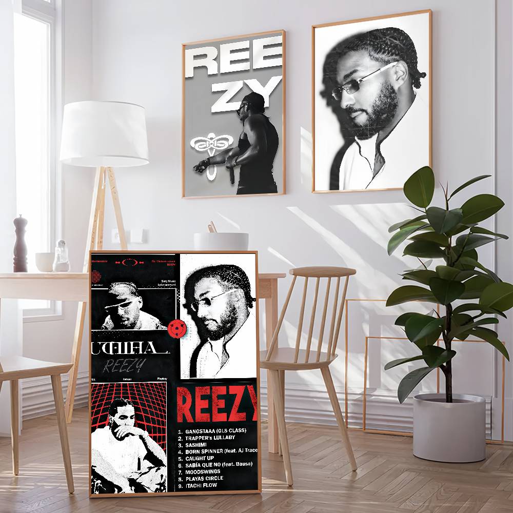 Pôster musical do rapper r-ree - Gaming Accessories Bedroom avaliação e preço