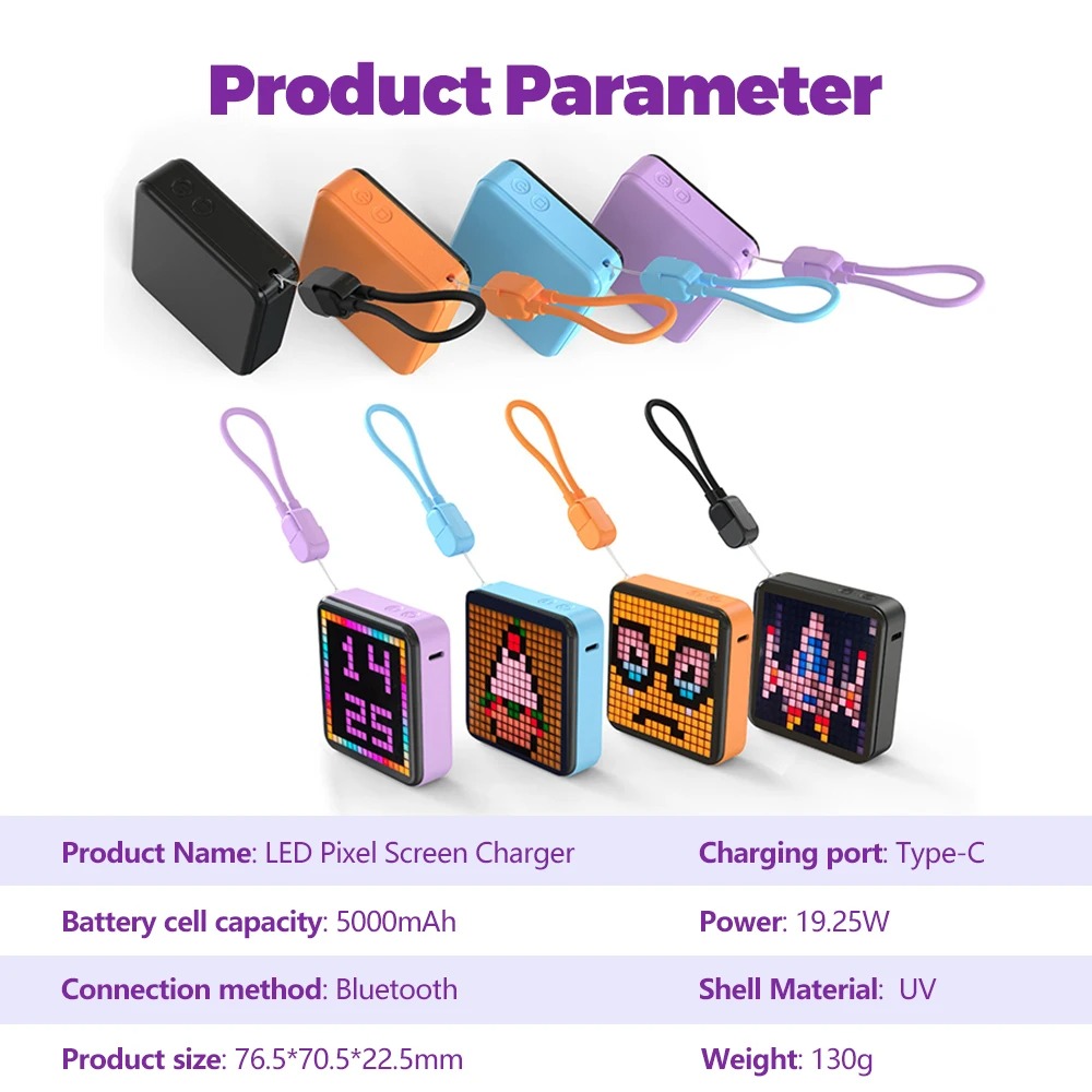 Display de pixel led luz notur - Gaming Accessories Bedroom avaliação e preço
