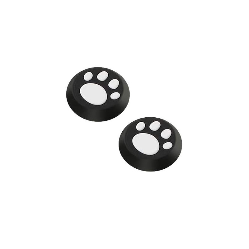 2 pçs gato bonito silicone gri - Gaming Kit Accessories Nintendo Switch avaliação e preço