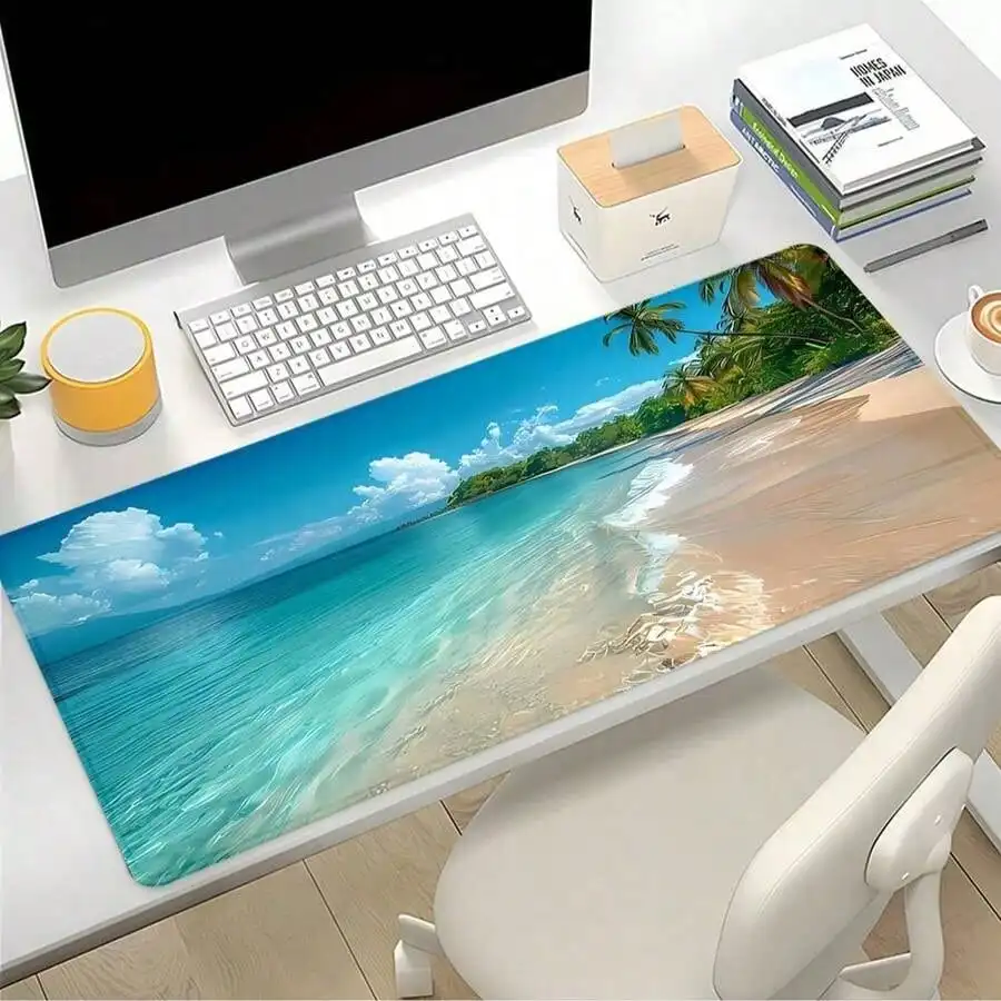 Mouse Pad Blue Ocean, Acessóri - Gaming Accessories Gifts For Men avaliação e preço