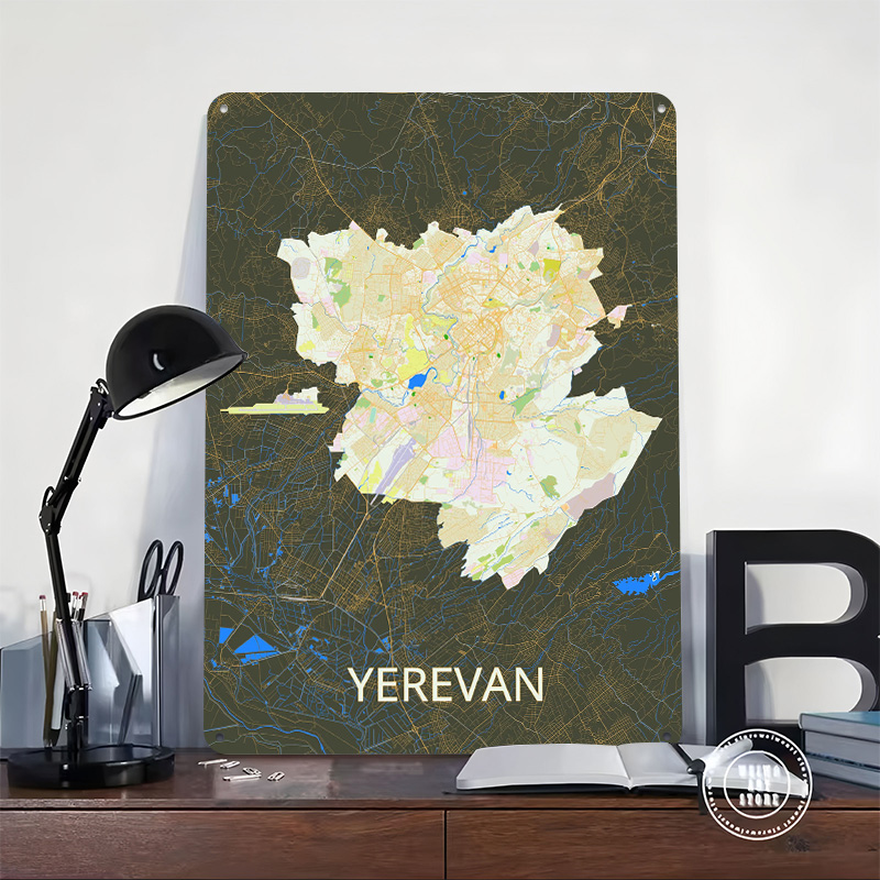 Mapa da Cidade de Yerevan em P - Gaming Accessories Retro avaliação e preço