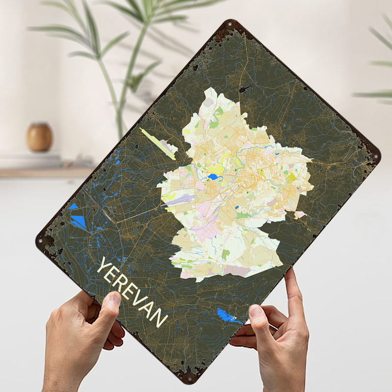 Mapa da Cidade de Yerevan em P - Gaming Accessories Retro avaliação e preço