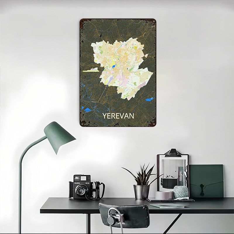 Mapa da Cidade de Yerevan em P - Gaming Accessories Retro avaliação e preço