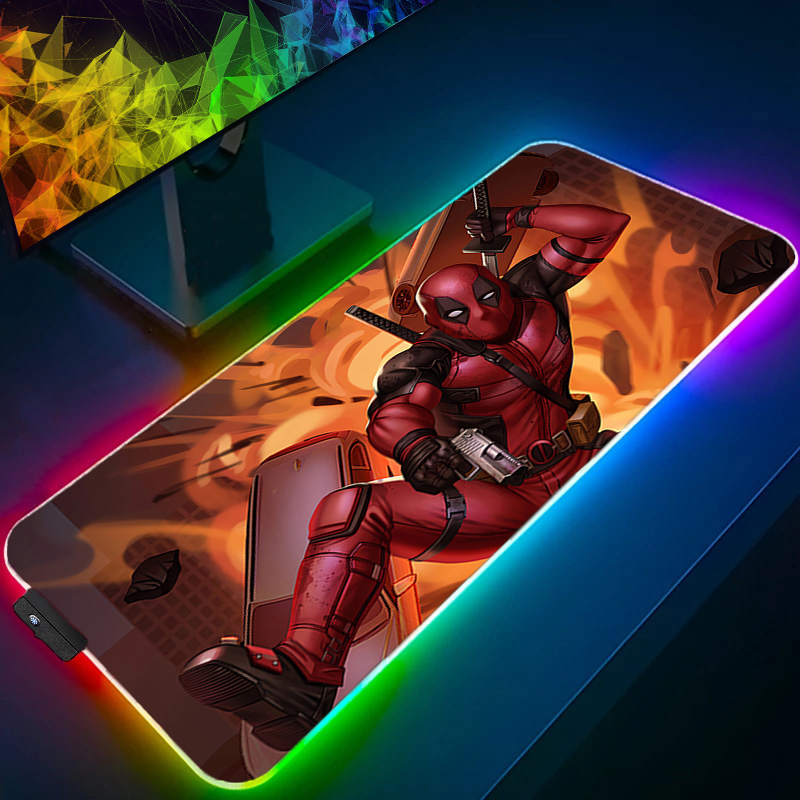 Led mouse pad jogos backlight  - Video Gaming Accessories avaliação e preço