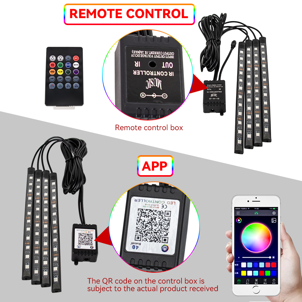 Rgb led atmosfera da motocicle - Rgb Hub Sync avaliação e preço