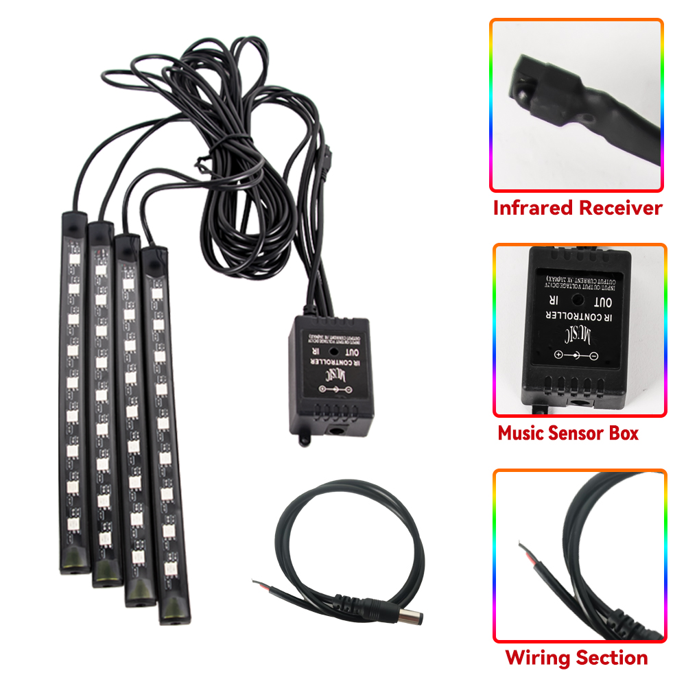 Rgb led atmosfera da motocicle - Rgb Hub Sync avaliação e preço