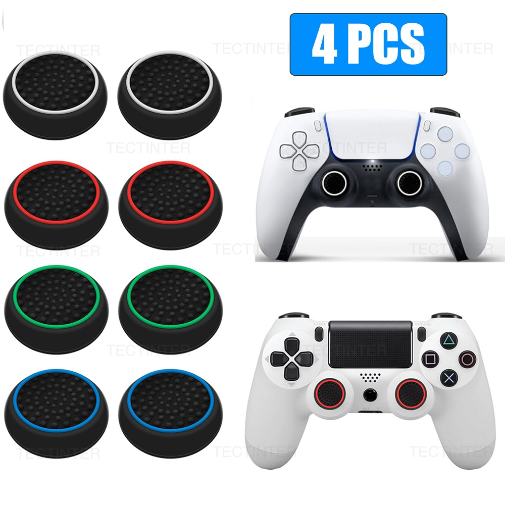 4PCS Capas de Silicone para Th - Gaming Accessories For Xbox Series X avaliação e preço