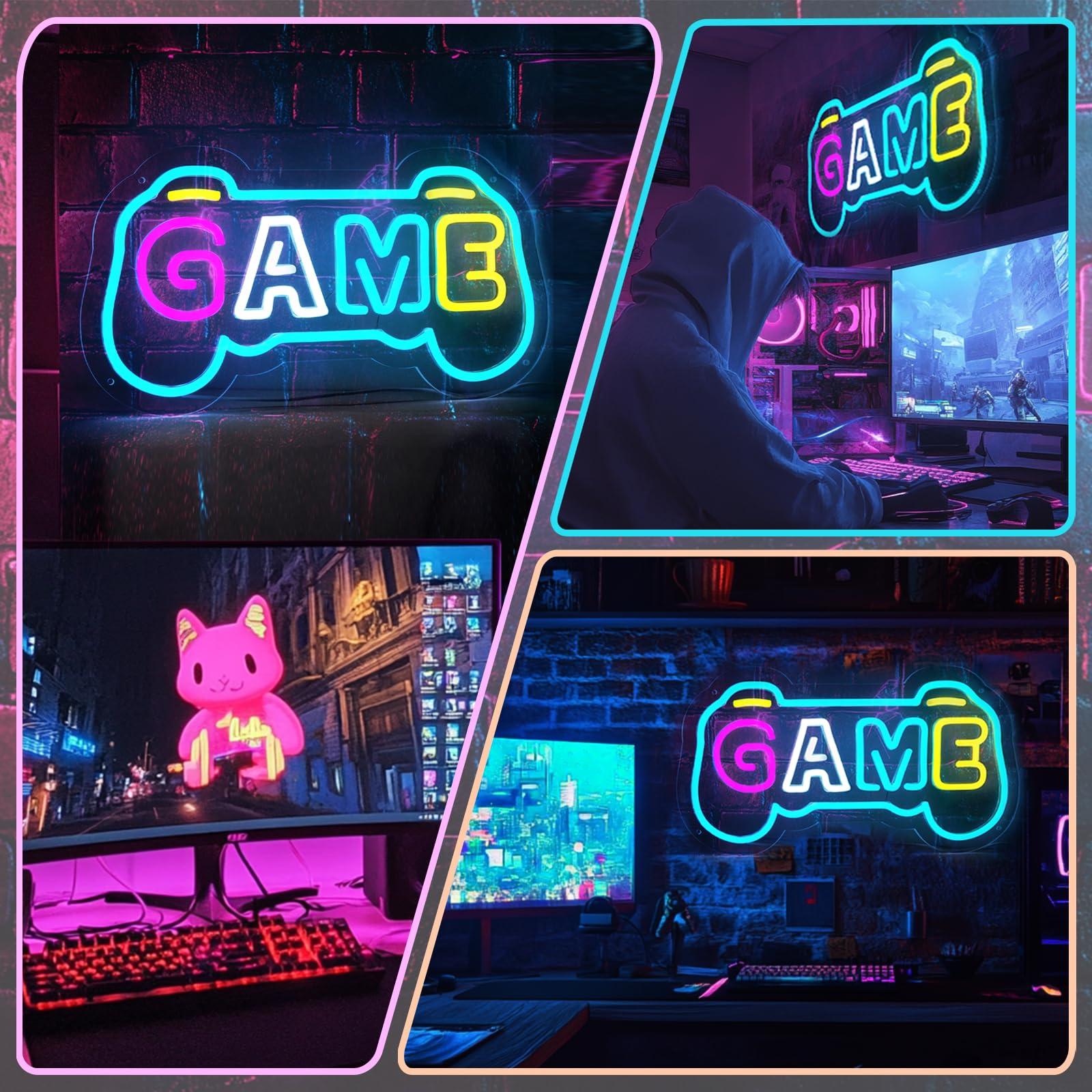 Letreiro Neon para Decoração d - Gaming Accessories Gifts For Men avaliação e preço