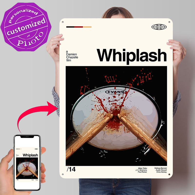 Pôster Whiplash Retro, Placas  - Gaming Accessories Gifts For Men avaliação e preço