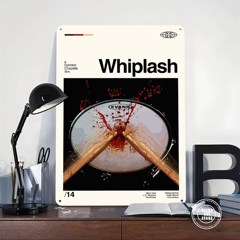Pôster Whiplash Retro, Placas  - Gaming Accessories Gifts For Men avaliação e preço