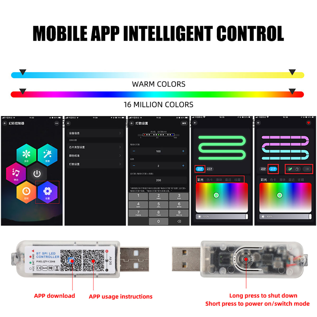 6/10 em 1 carro led luzes ambi - Rgb Hub Sync avaliação e preço
