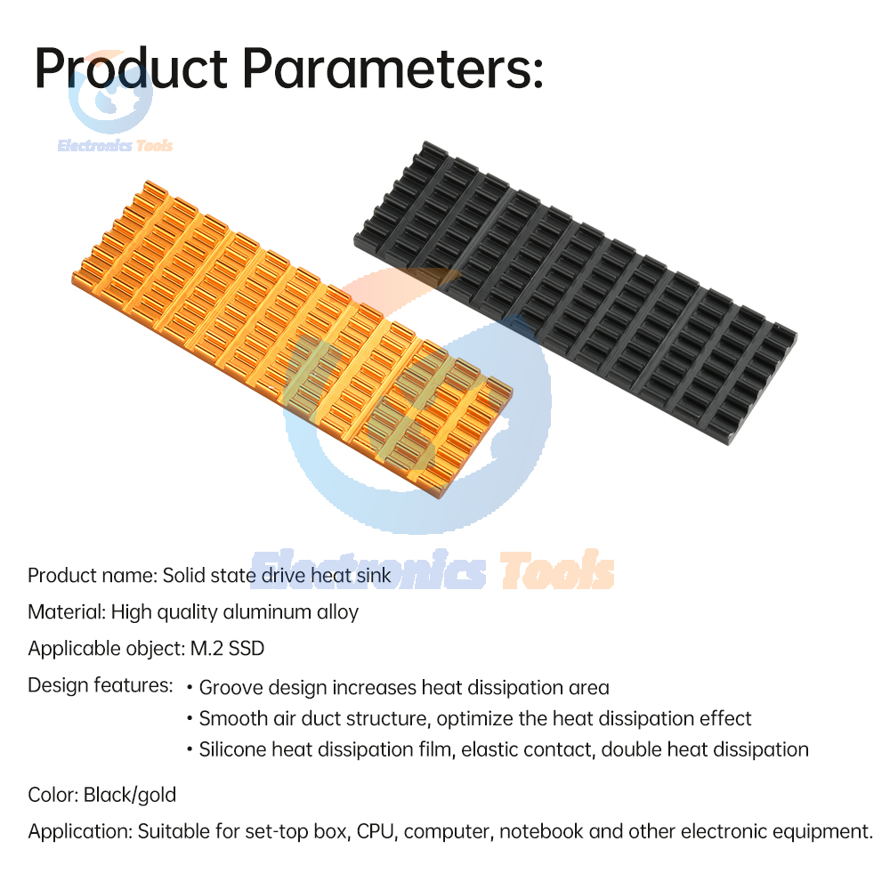 Para M.2 NGFF 2280 PCI-E NVME  - M2 Heatsink Cooler avaliação e preço