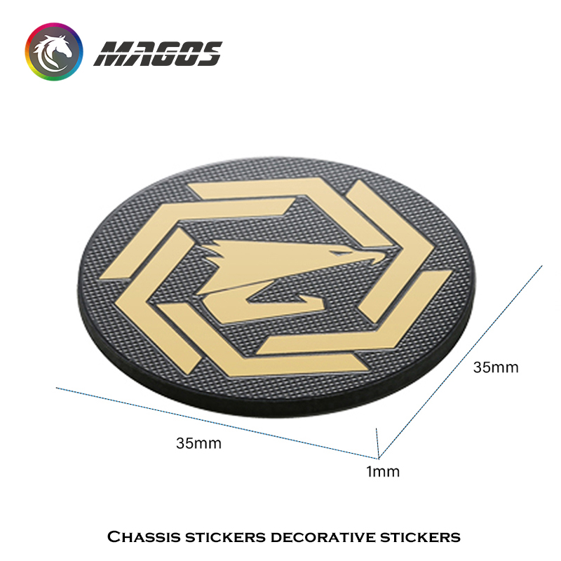 Adesivo logotipo do ventilador - Gaming Accessories For Room avaliação e preço