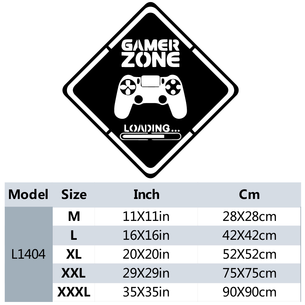 1pc zona gamer porta decalque  - Gaming Accessories Bedroom avaliação e preço