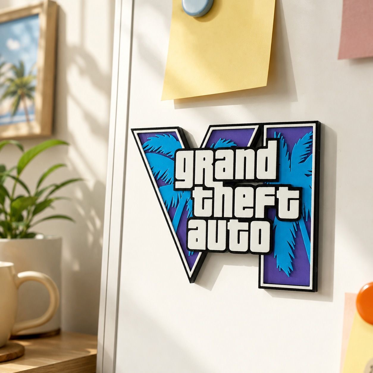 Adesivo Magnético com Logo Imp - Gaming Accessories For Room avaliação e preço