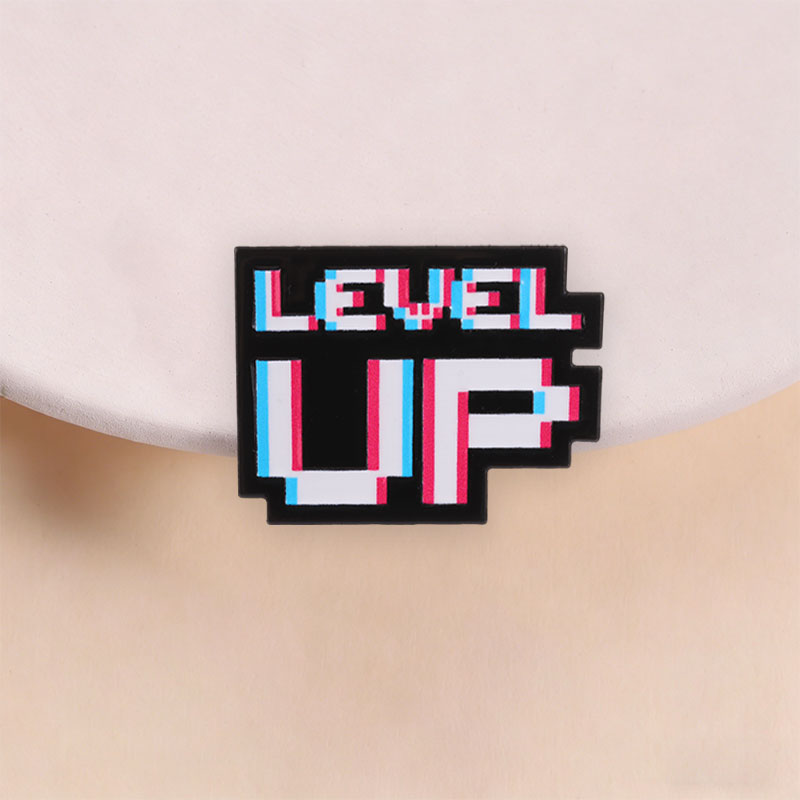 Broche Esmaltado 'Level Up Gli - Gaming Accessories Retro avaliação e preço
