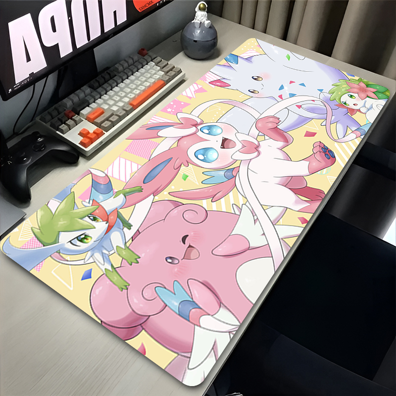 Mousepad Grande Rosa Fofo XXL  - Video Gaming Accessories avaliação e preço