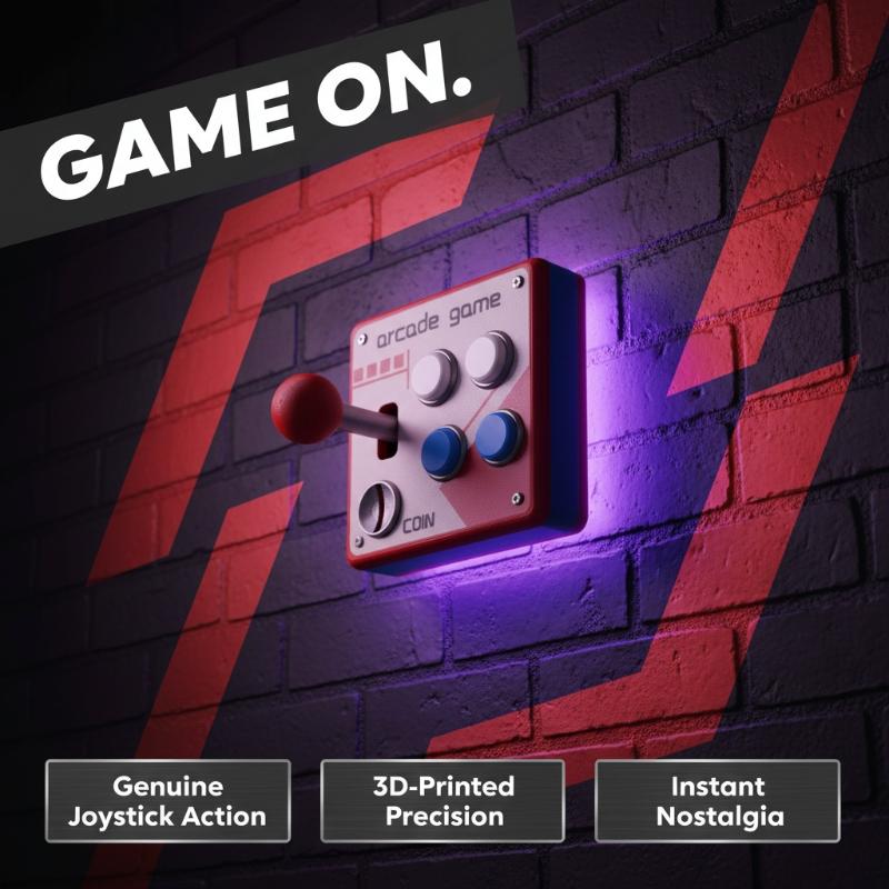Placa de Botão de Jogo Retro,  - Gaming Accessories Bedroom avaliação e preço