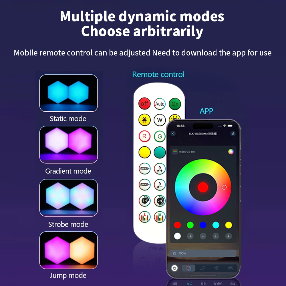 Luz de Parede RGB Inteligente  - Gaming Accessories Bedroom avaliação e preço