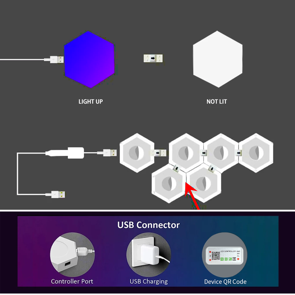 Luz de Parede RGB Inteligente  - Gaming Accessories Bedroom avaliação e preço