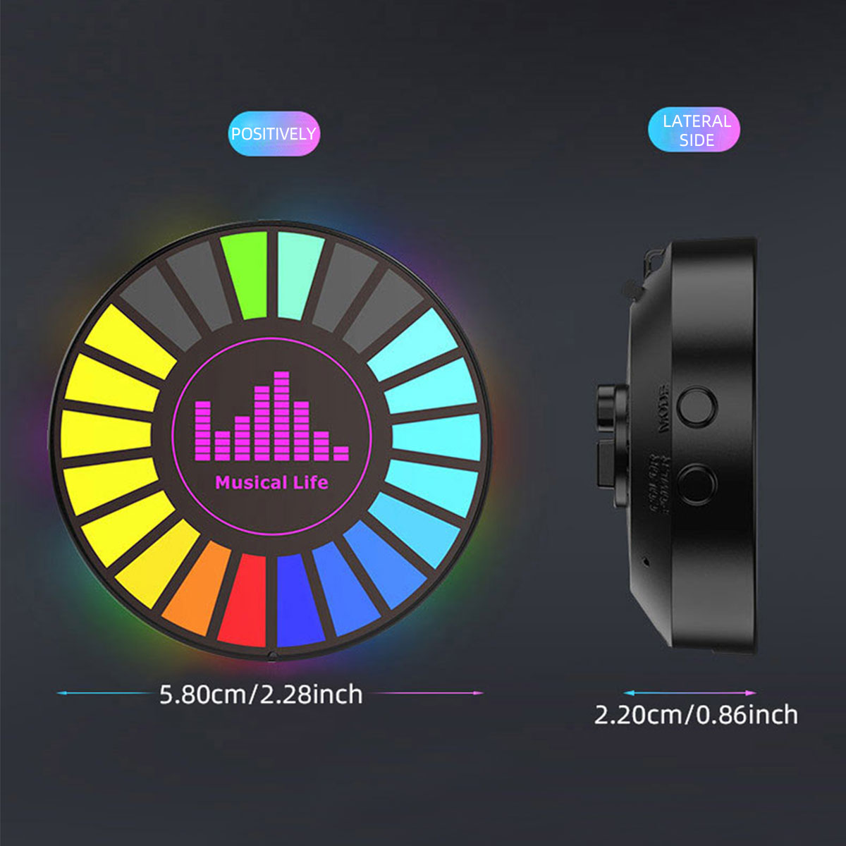 Luz LED de Controle de Som Mus - Rgb Hub Sync avaliação e preço